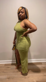Nina Maxi Dress (Green)