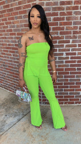 Ribbed Tube Set (Lime)