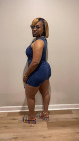 LeeLee Skort Set (Navy)