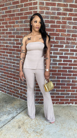 Ribbed Tube Set (Taupe)