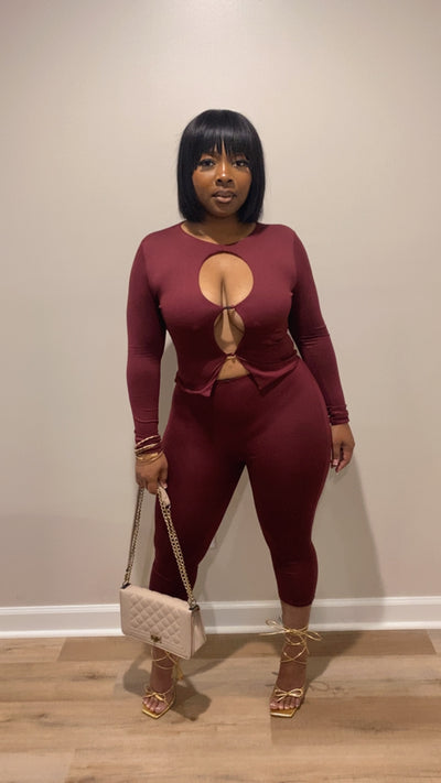 CiCi Set (Burgundy)