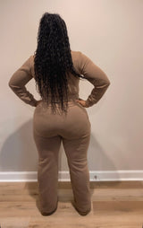 So Hood Jogger Set (Mocha)