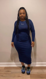 Ms. Body Dress (Navy)