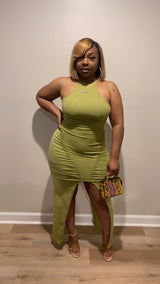 Nina Maxi Dress (Green)