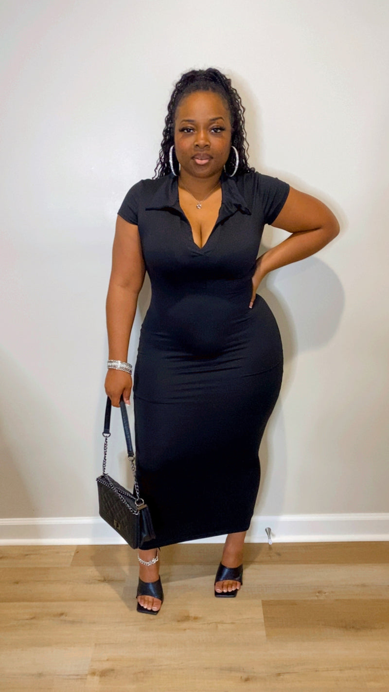 Maxi Max Dress (Black)