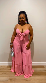Lily Jumpsuit (Pink)
