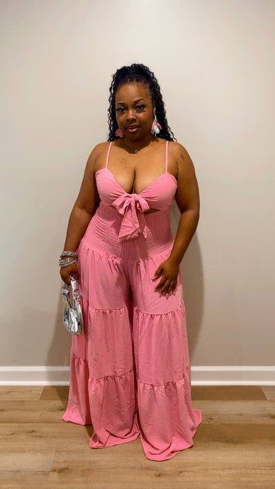 Lily Jumpsuit (Pink)