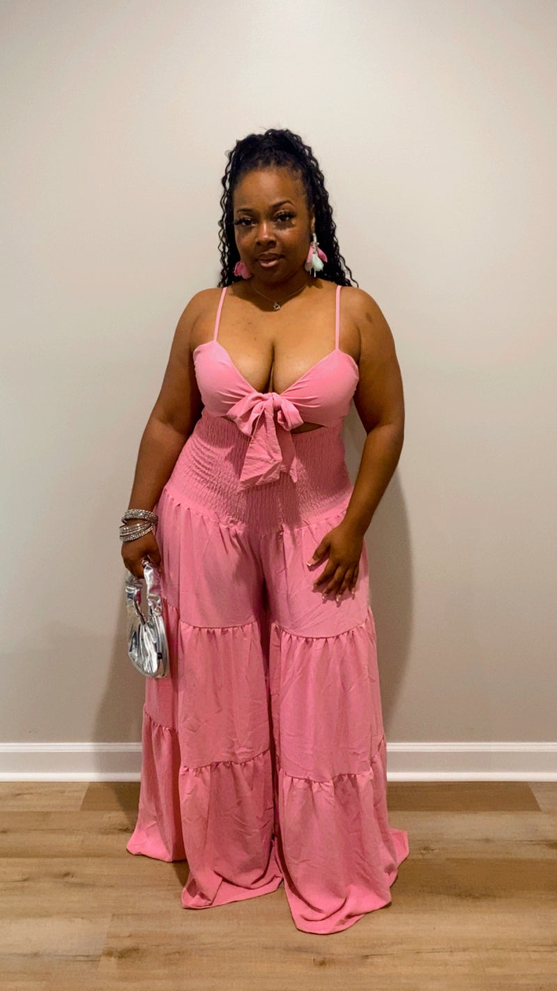 Lily Jumpsuit (Pink)