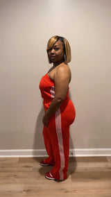 Swaggy Tube Jumpsuit (Red)