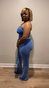 Daisy Jumpsuit (Blue)