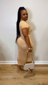 Maxi Max Dress (Camel)