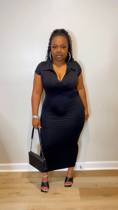 Maxi Max Dress (Black)