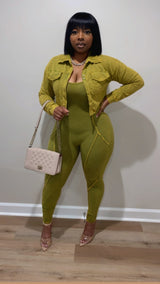 Jai Jai Set (Olive Yellow)