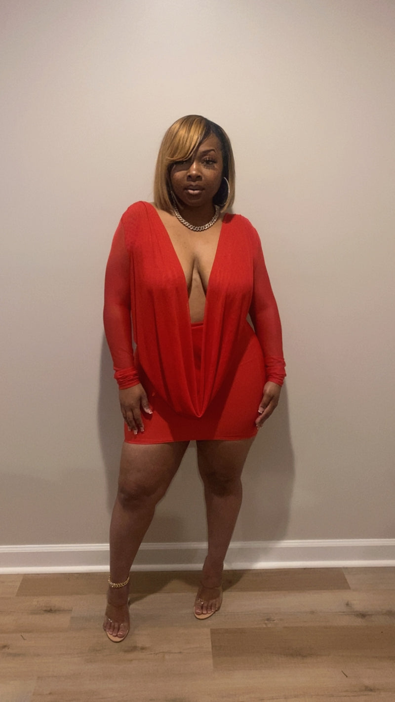 Victoria Dress (Red)