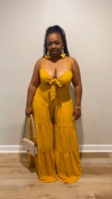 Lily Jumpsuit (Mustard)
