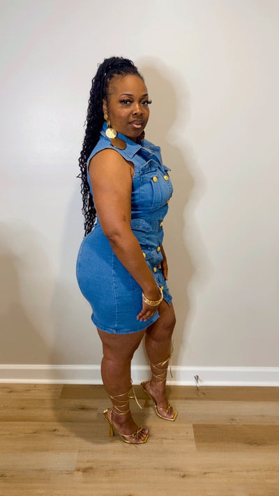 Cali Denim Dress