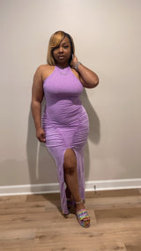 Nina Maxi Dress (Lavender)
