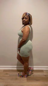 Girly Girl Dress (Mint)