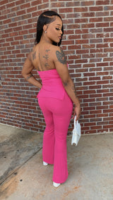 Ribbed Tube Set (Fuchsia)