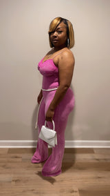 Daisy Jumpsuit (Pink)