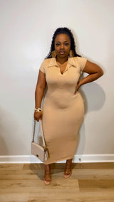 Maxi Max Dress (Camel)