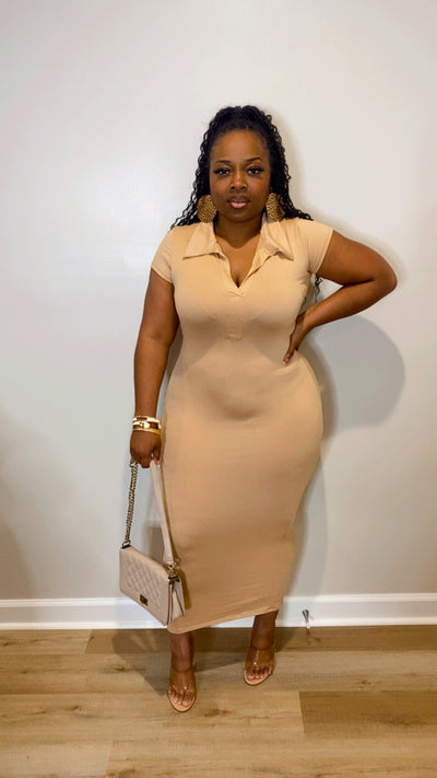 Maxi Max Dress (Camel)