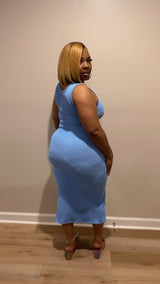 Spring It Dress (Sky)