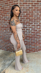 Ribbed Tube Set (Taupe)