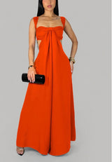 Dolly Jumpsuit (Orange)