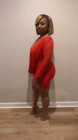 Victoria Dress (Red)