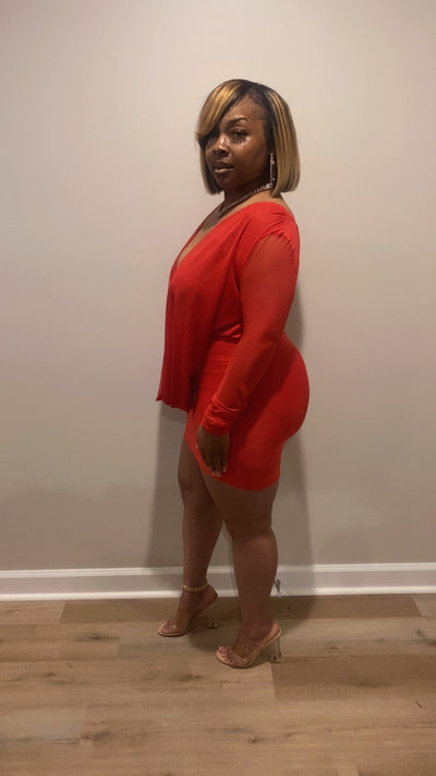 Victoria Dress (Red)