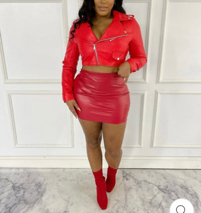 Flyy Girl Jacket (Red)