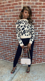 Ribbon Knit Sweater