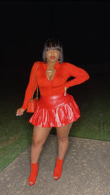 Flyy Girl Skort Set (Red)
