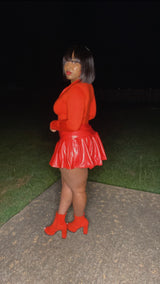 Flyy Girl Skort Set (Red)