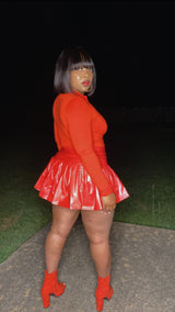 Flyy Girl Skort Set (Red)