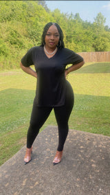 So Chill Baddie Set (Black)