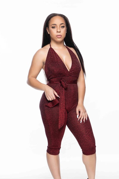Sparkle Rose Jumpsuit