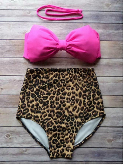 Leopard Pink Bikini
