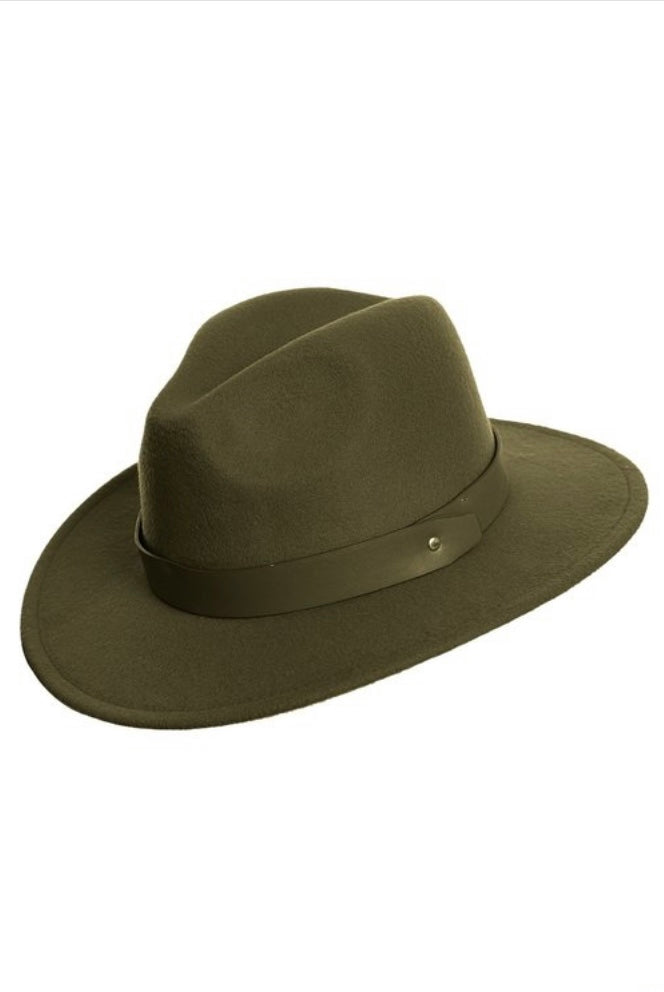 Fedora Hat 2 (Olive)