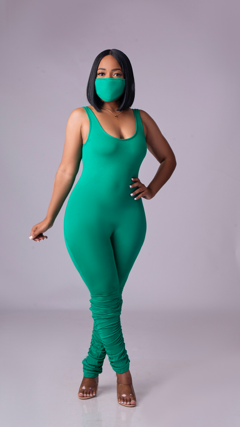 The Bodied Jumpsuit (Green)