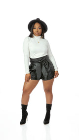 Baddie Girl Shorts (Black)