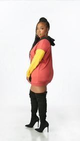 So Hoodie Top (Pink)