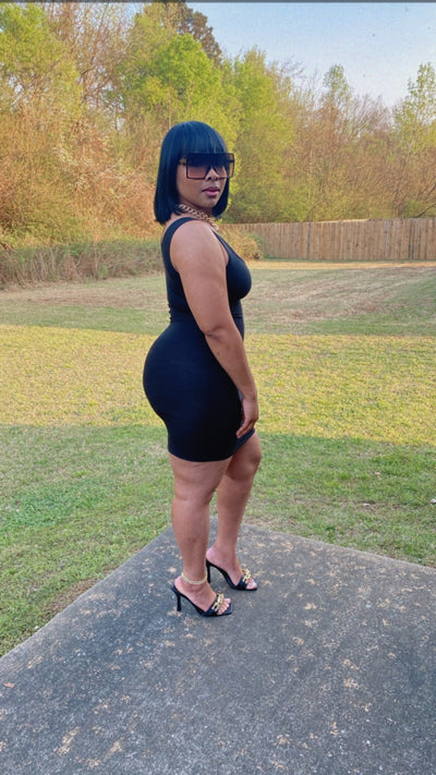 Tank Body Dress (Black)