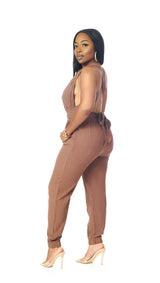 Celene Jumpsuit (Mocha)