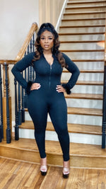 Fancy Zip Body Jumpsuit