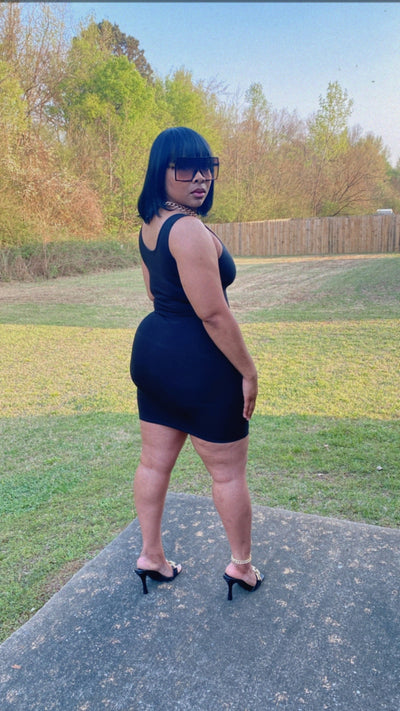 Tank Body Dress (Black)