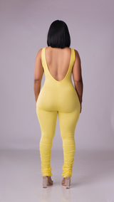 The Bodied Jumpsuit (Yellow)