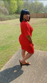 So Chill Short Set (Red)