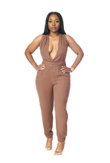 Celene Jumpsuit (Mocha)